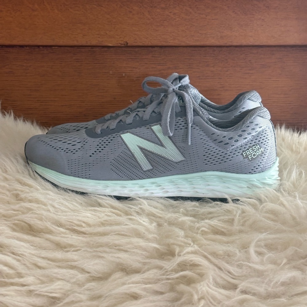 New Balance Fresh Foam Arishi Gray/Teal Running Shoes